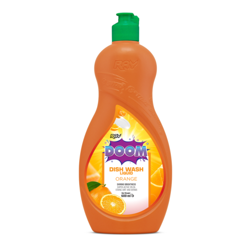RAY-DOOM-Dish-wash-Liquid-Orange-600-ml
